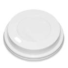 Plastlåg Catersource Ø90 mm Høj Naturhvid bionedbrydeligt CPLA til kaffebæger product photo