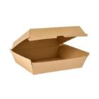 Boks med låg 1300 ml 178x160x75 mm pap ecoecho brun product photo
