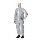 Støvdragt str XXXL med Lynlås og Hætte PP Hvid product photo