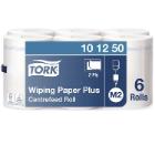 Håndklæderulle Tork Plus M2 2-lag 160 m uden Hylse Hvid product photo