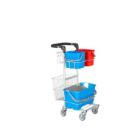 Rengøringsvogn Ergo kompakt dryp med 2x6 liters spande product photo