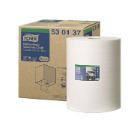 Aftørringsrulle Tork Industri W1/W2/W3 38x32 cm x106 m Hvid product photo