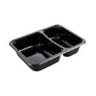 Bakke 2-rum 2171-2B 215/315 ml 171x127x38 mm CPET Sort product photo