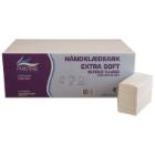 Håndklædeark Pristine Extra soft M fold 3 lag nyfiber 20.6x32x8 cm product photo