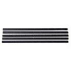 Sugerør Ø7x250 mm uden knæk Bionedbrydelig Papir Sort product photo