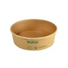 Salatskål rund 500ml Ronda Wide Ø150x45 mm brun pap FSC product photo