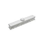 Gulvskrubbe 29 cm Stiv med Gevind PP Hvid product photo