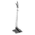 Fejebakke og kost med langt skaft 98,5 cm plast bakke grå product photo