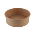 Salatsk&aring;l rund 750 ml &Oslash;185x50 mm kraft med PE Brun product photo
