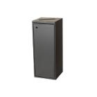 Affaldsstativ Tina Trolleys 100ltr med papirindkast Sort til kildesortering product photo