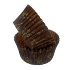 Kagekapsel nr 9 Ø45x22 mm Brun/Guld product photo