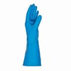 Handske Keep Safe nitril str.S med velourisering blå product photo