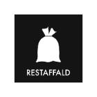 Piktogram NRW Restaffald 150x150 mm sort/hvid product photo
