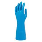 Handske nitril G25B Alpha Tec str. 6.5 velouriseret 37-501 0.42mm Blå product photo
