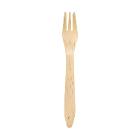 Gaffel 190 mm Dinner lux voksbehandlet Bionedbrydelig Træ product photo