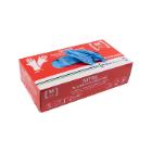 Handske engangs nitril str M Prime Source STANDARD pudderfri AQL 1.5 blå product photo