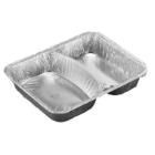 Alubakke 2-rum 495/645 ml 227x178x39 mm product photo