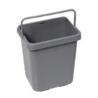 Tekstilboks til TASKI reng&oslash;ringsvogne med hank 12 ltr gr&aring; product photo