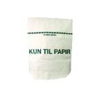 Papirs&aelig;k 700/250x950 mm 1-lag Hvid Kun til papir product photo