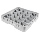 Opvaskekurv Cambro 50x50 cm 20-rum til Kop/Krus plast Grå product photo
