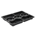 Bakke 7-rum 1518ml 32x25x3.3cm RAPET sort product photo