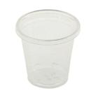 Plastglas 3 cl snapseglas Ø45xH45mm Bionedbrydelig PLA Klar product photo