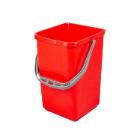 Spand plast 25 ltr rød product photo