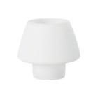 Lysestage Moody Maxi 123x129 mm Silikone Hvid product photo