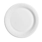 Paptallerken Catersource Ø23xH1cm FSC Hvid product photo