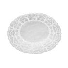 Kagepapir 24 cm Rund Udstanset Hvid product photo