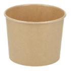 Papbæger Verive soup-to-go 350 ml /12 oz Ø96 x 69 mm pap/PLA brun kraft product photo