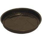 Kageform ø199/206x27 mm pap med PET brun product photo