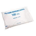 Handske Engangs str M LDPE 100 stk product photo