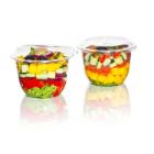 Plastlåg Tripot Ø102/99 x 13 mm rund RPET til Tripot bæger Klar product photo