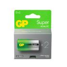 Batteri GP Super Alkaline D LR20 2-pak product photo