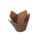 Muffinsform Tulipan Ø50x95 mm Brun product photo