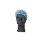 Pleated mop cap BLÅ str XXL net hovedbeklædning med dobbelt elastik product photo