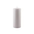 Bloklys Ø78x195 mm Brændetid 112 timer Hvid product photo