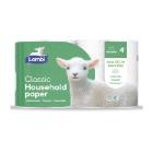 Køkkenrulle Lambi Classic 2-lag L12.33m Svanemærket Hvid product photo