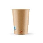 Kaffebæger Pap/Ac Ø80xH93mm 25cl 8oz Single Wall Brun Verive product photo