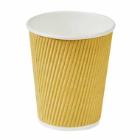 Kaffebæger Pap Ø62x60mm 10cl 3.5oz Ripple wall Til Espresso Natur product photo