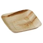 Tallerken 17x17 cm Kvadrat Bionedbrydelig Palmeblad product photo