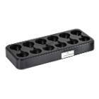 Oplader til 12 stk LED lamper sort product photo