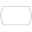 Etiket 32x19 mm Wave Frost lim Neutral Hvid product photo