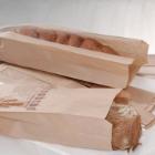 Franskbrødspose 1/1 brun rib 140/70x450mm 40g m/rude product photo