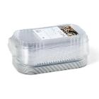 Alubakke Ready2Cook 964 ml 234x138x43 m med Apet plastl&aring;g 10 s&aelig;t sampak product photo