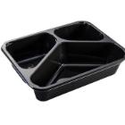 Bakke 3-rum 2227-3K 227x178x53 mm CPET Sort product photo