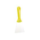 H&aring;ndskraber Vikan 40096 Gul rustfri plast L100mm product photo