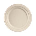 Tallerken rund Ø17cm Bagasse FF natur brun product photo