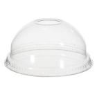Plastlåg Verive Kuppel Ø95xH41mm Med Hul Til Sugerør RPET Klar product photo